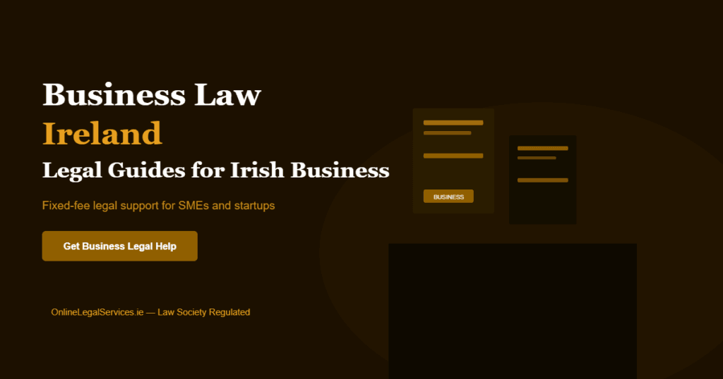 Business law Ireland guide for SMEs and startups
