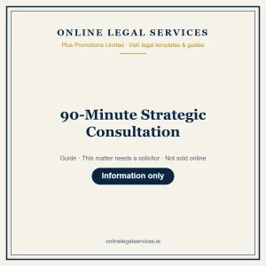 90-Minute Strategic Consultation – guide
