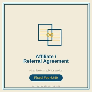 Affiliate / Referral Agreement — Fixed-fee Irish solicitor service · onlinelegalservices.ie
