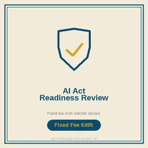AI Act Readiness Review — Fixed-fee Irish solicitor service · onlinelegalservices.ie