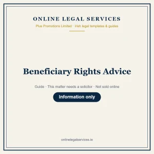 Beneficiary Rights Advice – guide