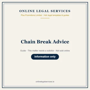 Chain Break Advice – guide