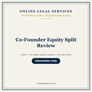 Co-Founder Equity Split Review — Guide – guide