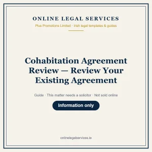 Cohabitation Agreement Review — Review Your Existing Agreement – guide