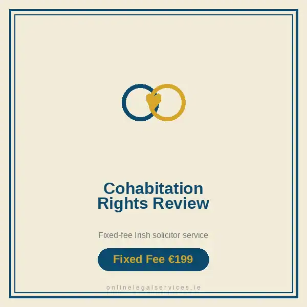 Cohabitation Rights Review โ Fixed-fee Irish solicitor service ยท onlinelegalservices.ie