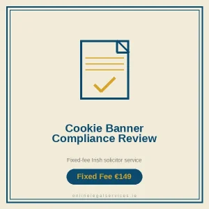Cookie Banner Compliance Review — Fixed-fee Irish solicitor service · onlinelegalservices.ie