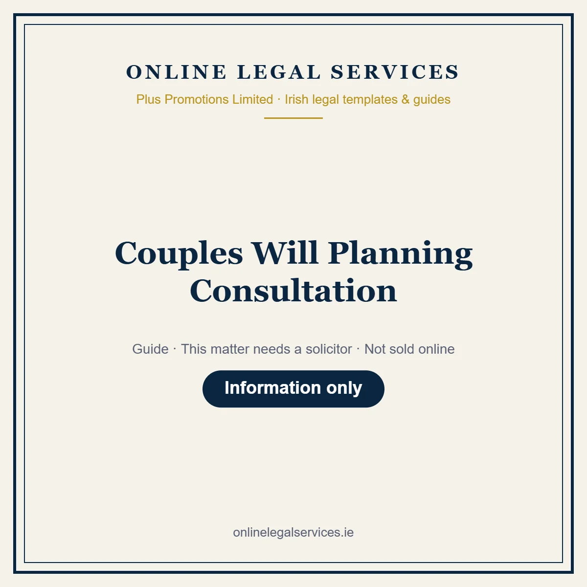 Couples Will Planning Consultation – guide