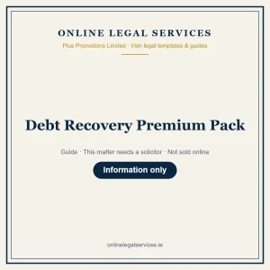 Debt Recovery Premium Pack – guide
