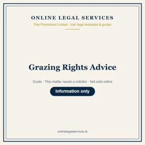 Grazing Rights Advice – guide