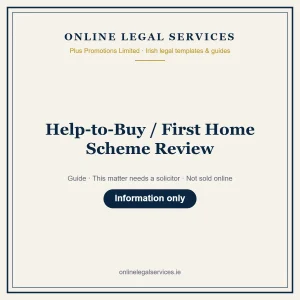 Help-to-Buy / First Home Scheme Review – guide