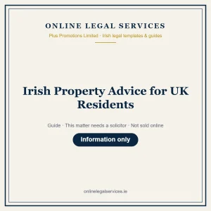 Irish Property Advice for UK Residents – guide