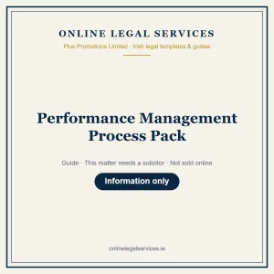 Performance Management Process Pack – guide