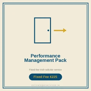 Performance Management Process Pack — Fixed-fee Irish solicitor service · onlinelegalservices.ie