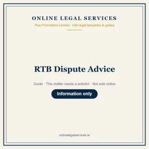 RTB Dispute Advice – guide