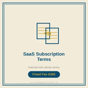 SaaS Subscription Terms — Fixed-fee Irish solicitor service · onlinelegalservices.ie