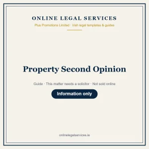 Property Second Opinion – guide