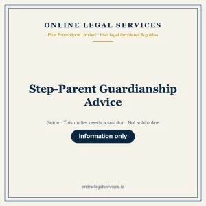 Step-Parent Guardianship Advice — Guide – guide