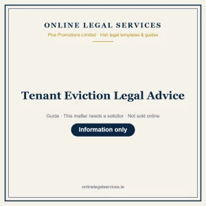 Tenant Eviction Legal Advice – guide