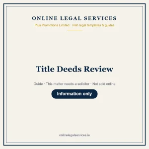Title Deeds Review – guide