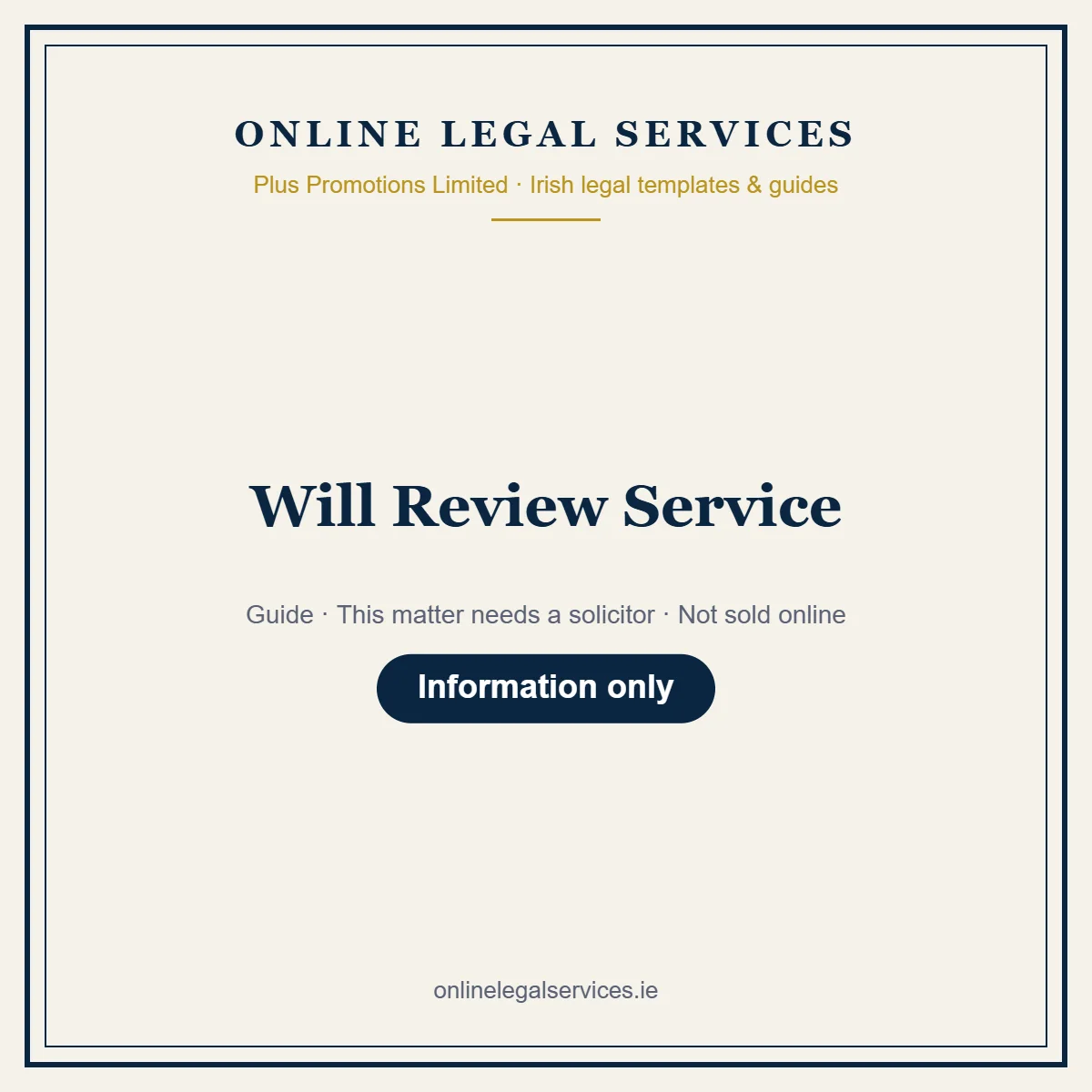 Will Review Service – guide