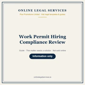 Work Permit Hiring Compliance Review – guide