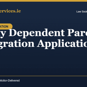 Elderly Dependent Parent Immigration Application