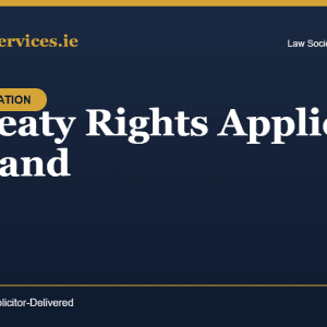 EU Treaty Rights Application — Ireland