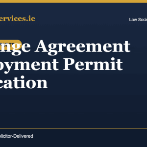 Exchange Agreement Employment Permit Application