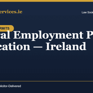 General Employment Permit Application — Ireland