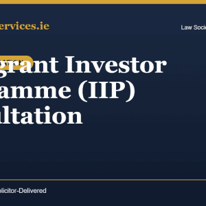 Immigrant Investor Programme (IIP) Consultation