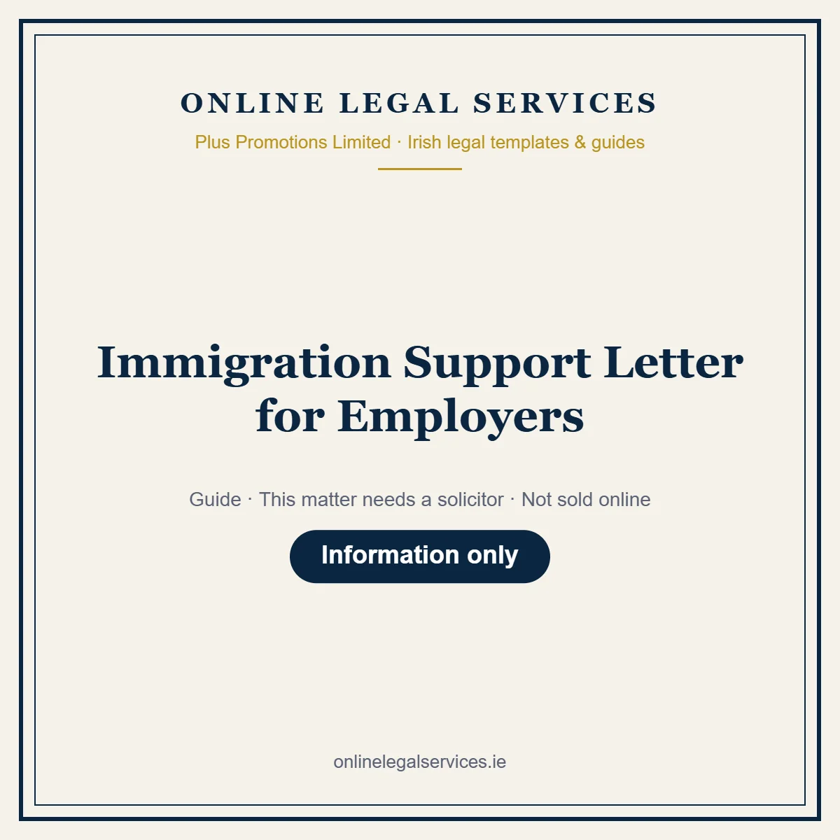 Immigration Support Letter for Employers – guide