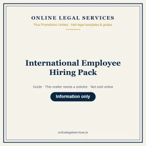 International Employee Hiring Pack – guide