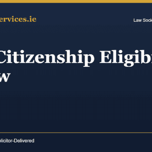 Irish Citizenship Eligibility Review