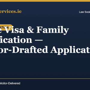 Spouse Visa & Family Reunification — Solicitor-Drafted Application