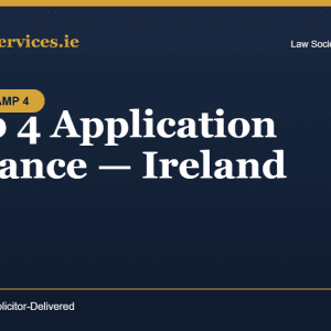Stamp 4 Application Assistance — Ireland