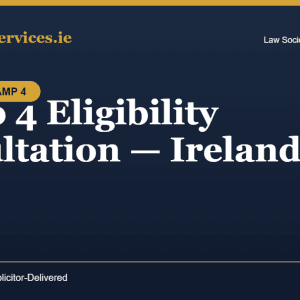 Stamp 4 Eligibility Consultation — Ireland