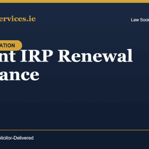 Student IRP Renewal Assistance