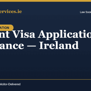Student Visa Application Assistance — Ireland