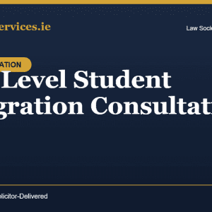 Third Level Student Immigration Consultation