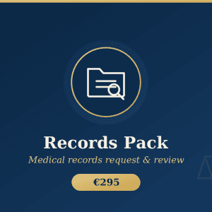 Medical Records Request & Review Pack — Medical Negligence