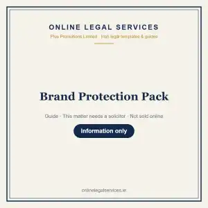Brand Protection Pack — information guide | OnlineLegalServices.ie